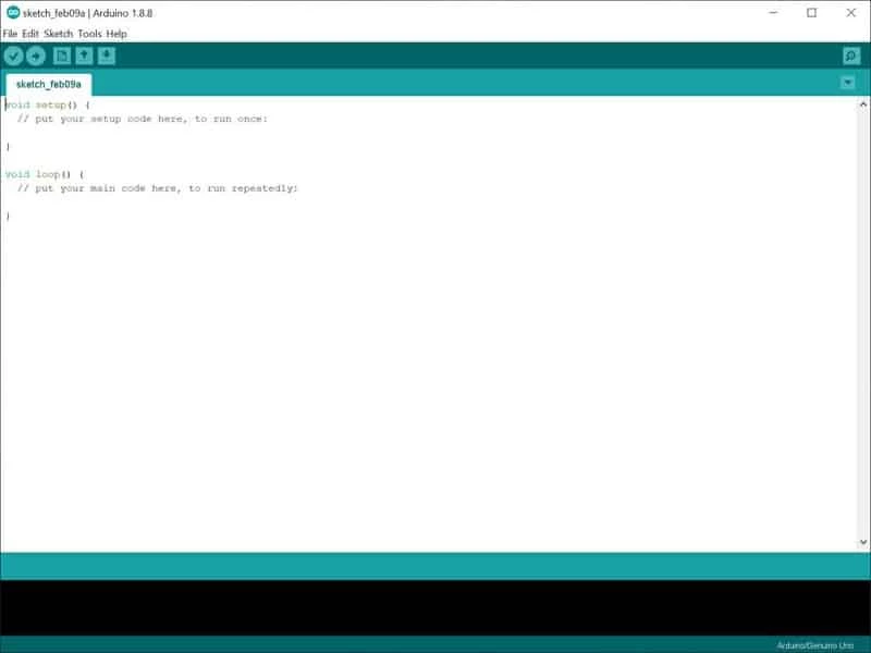 Arduino IDE — στιγμιότυπο οθόνης 3